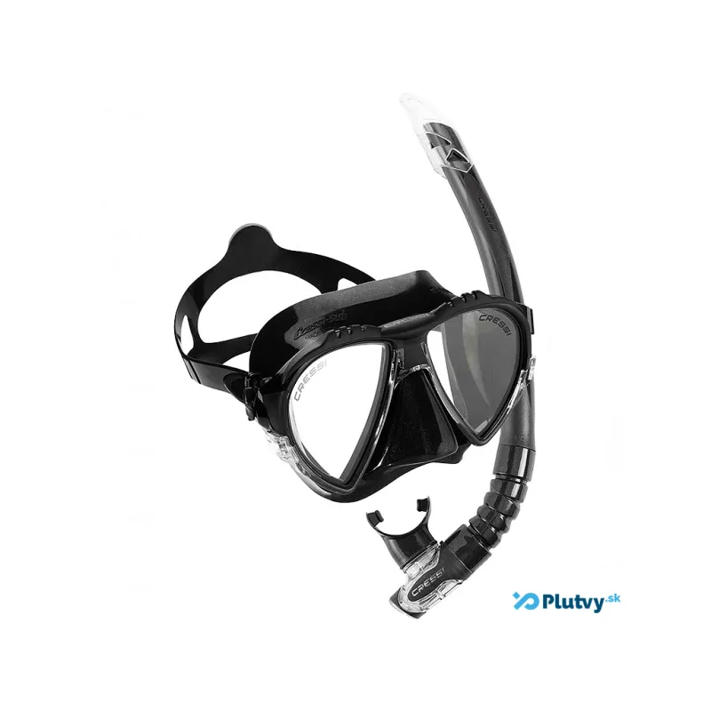 Cressi Kit Matrix čierno-čierna