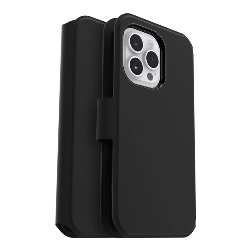 OtterBox puzdro Strada Via Wallet Case pre iPhone 14 Pro Max - Black Night