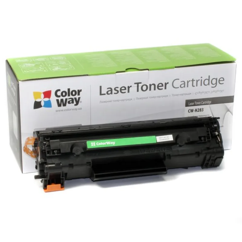 ColorWay alternativny toner k HP CF283X (83X) a Canon 737H CW-H283EUX