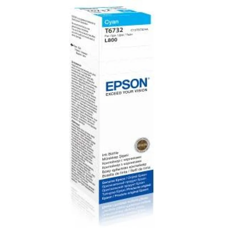 Atramentová tyčinka EPSON T6732 nádobka s azúrovým atramentom 70 ml pre…