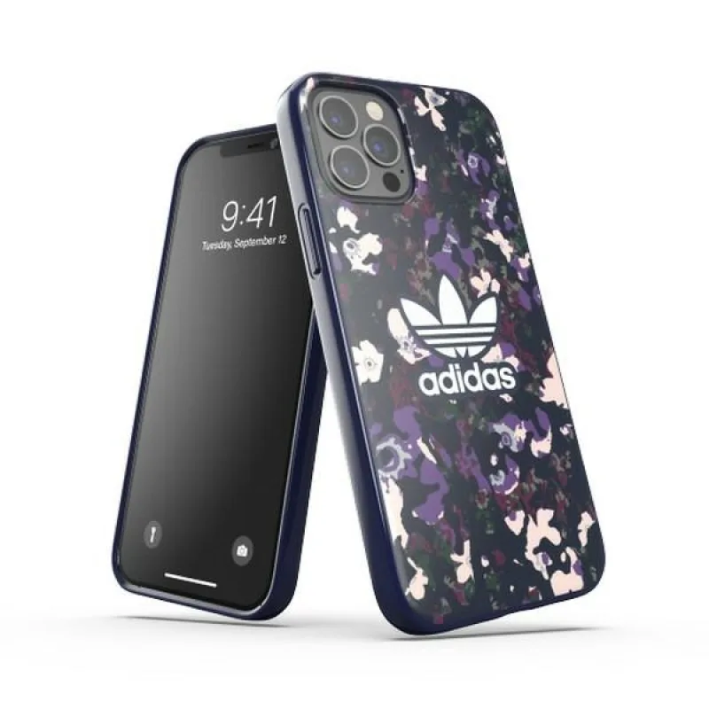 Puzdro Adidas OR SnapCase Graphic pre iPhone 12 Pro / iPhone 12 - lila