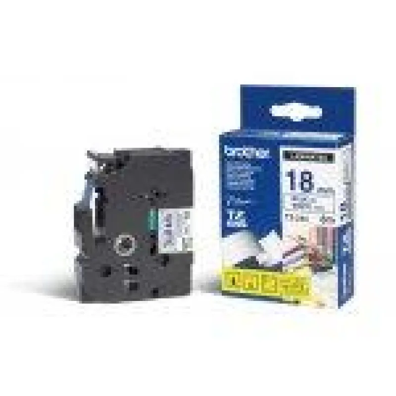 TZE-243, biela/ modrá, 18mm TZE243