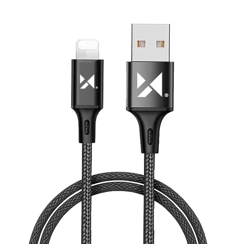 Wozinsky kábel USB - Lightning 2,4A 1m čierny (WUC-L1B)