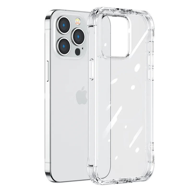 Kryt puzdra Joyroom Defender Series pre iPhone 14 Armored Hook Cover Stand Clear (JR-14H1)