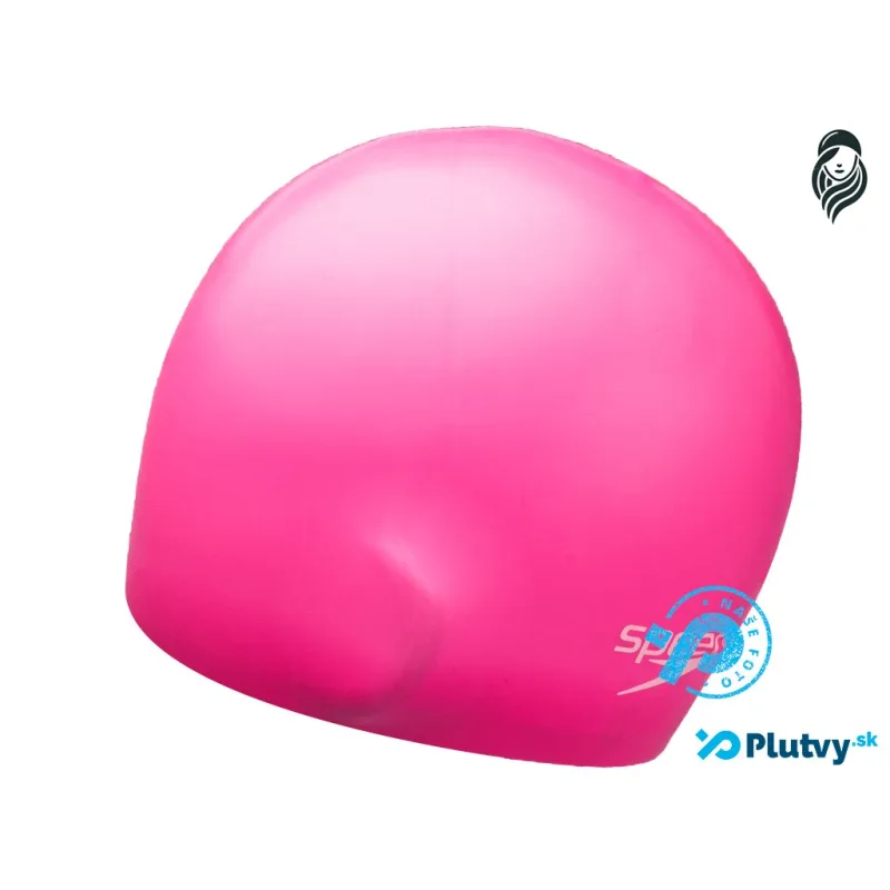 Speedo Long hair cap ružová