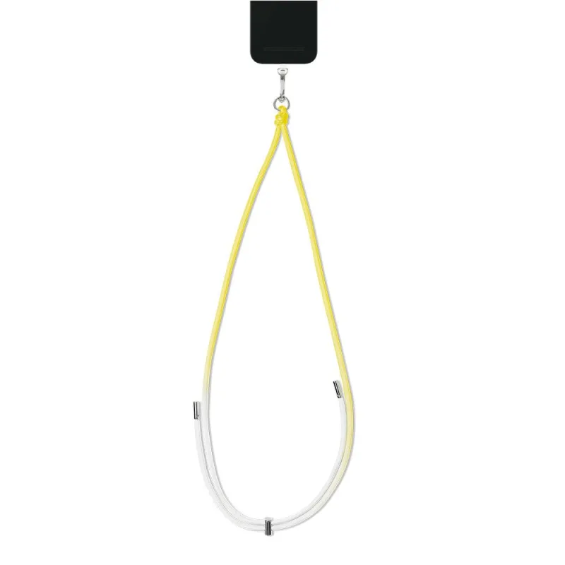 iDeal Cord Phone Strap Soft Lemon Ombre IDCDS-541