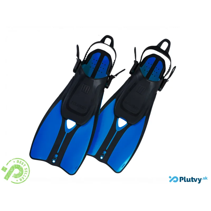 Ocean Reef Duo II Travel Fins modrá, 36/42