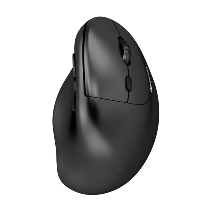 C-TECH Myš VEM-12, Vertikální, Bezdrátová, černá VEM-12