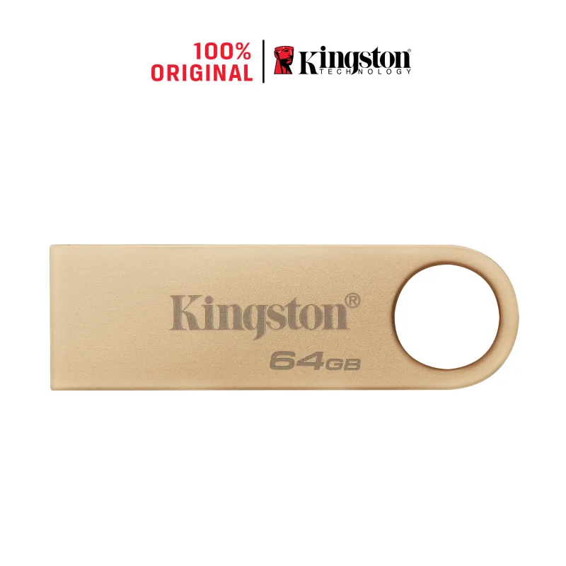DataTraveler SE9 G3/ 64GB/ USB 3.2/ USB-A/ Zlatá DTSE9G3/64GB