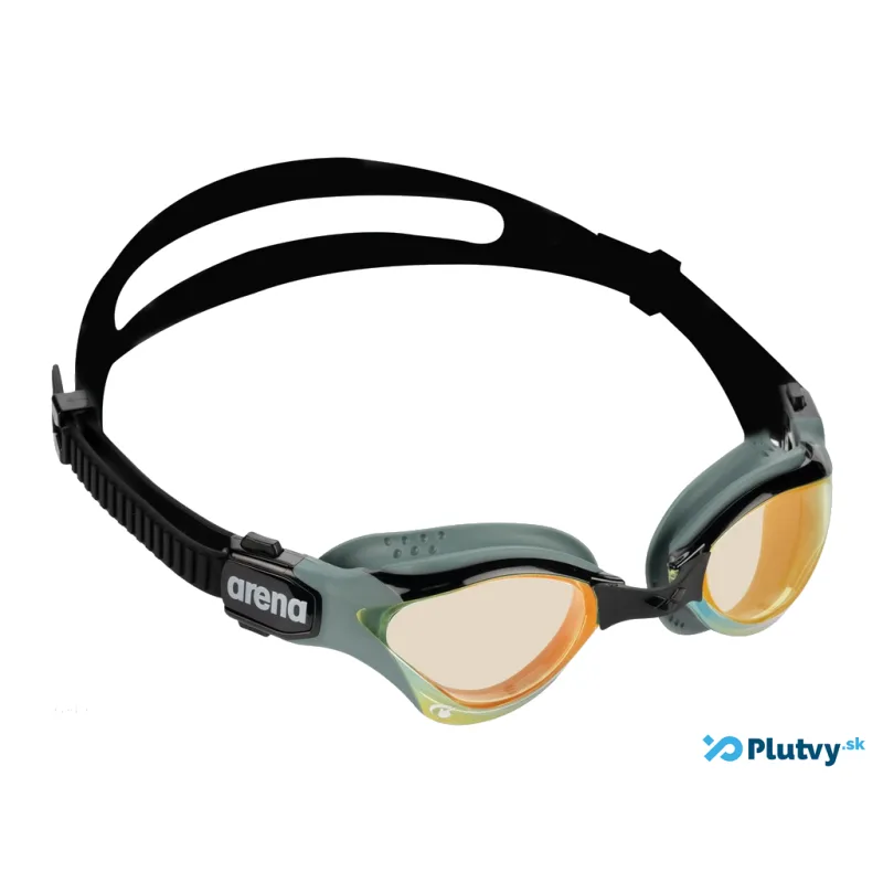 Arena Cobra Tri Mirror zelená, zlaté