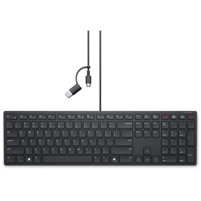 Dell Pro Wired Collaboration Keyboard - KB525C - Czech/Slovak (QWERTZ)