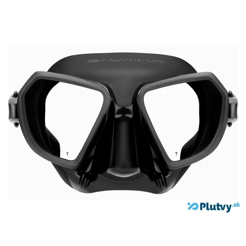 Freedivingová maska Salvimar Fluyd Noah čierno-čierna