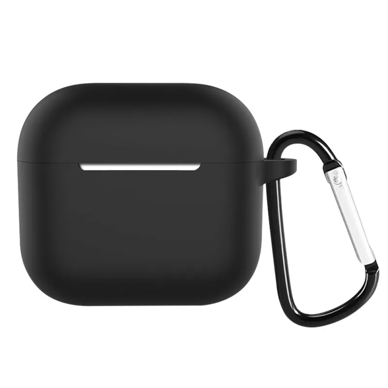 Devia puzdro Silicone Suit Case pre Apple AirPods 3 - Black 6938595351082