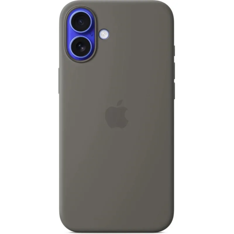 iPhone 16 Plus Silicone Case with MS - Stone Gray MYYC3ZM/A