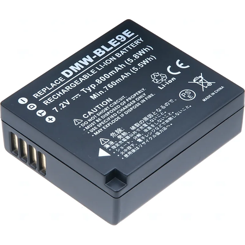 Batéria T6 power Panasonic DMW-BLE9, DMW-BLE9E, DMW-BLG10, DMW-BLG10E, BP…