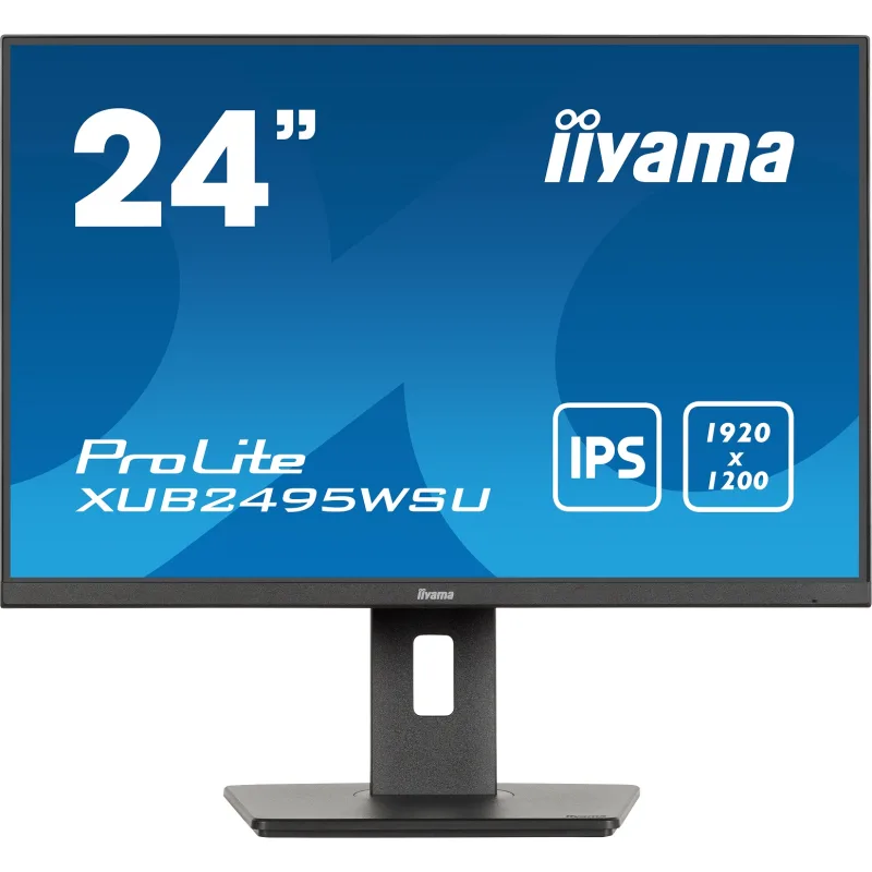 iiyama ProLite/ XUB2495WSU-B7/ 24, 1"/ IPS/ FHD/ 75Hz/ 4ms/ Black/ 3R…