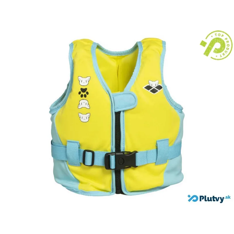 Arena Friends Swim Vest modrá, 4 - 6 rokov