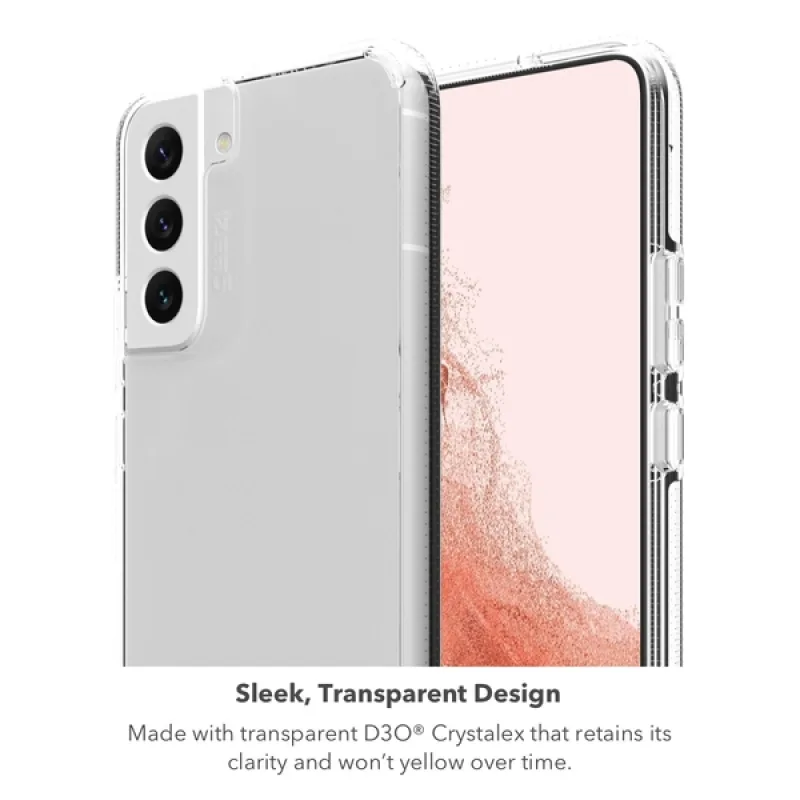 ZAGG GEAR4 Crystal Palace kryt Samsung Galaxy S22 priehľadný 702009127