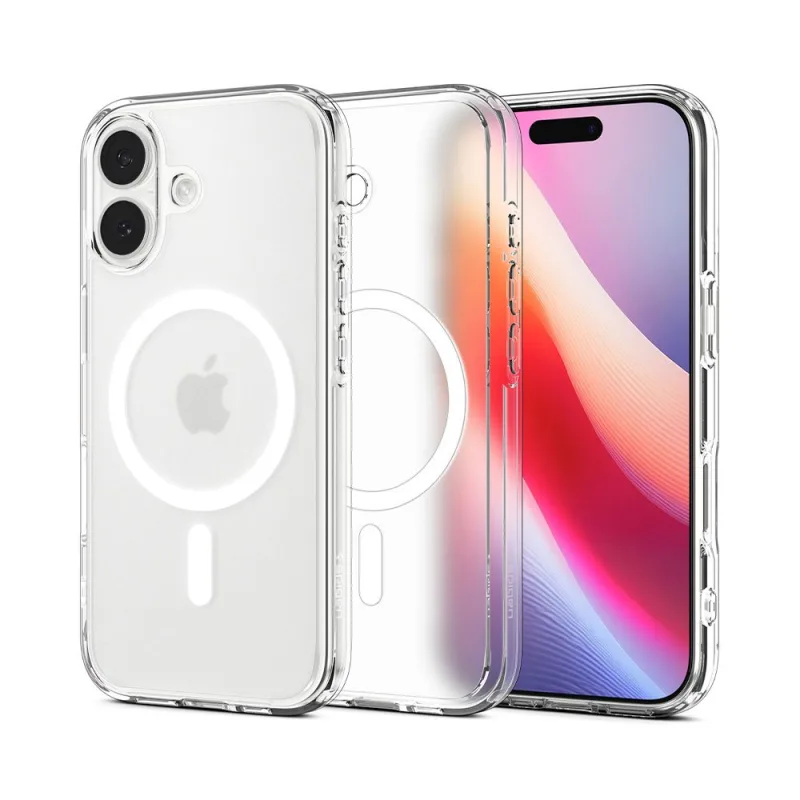 Spigen kryt Ultra Hybrid Magsafe pre iPhone 17 - Frost White