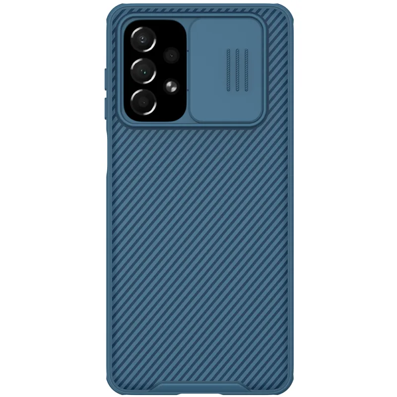 Nillkin CamShield Pro Case Armored Case Cover Ochranný kryt fotoaparátu pre Samsung Galaxy A73 Blue