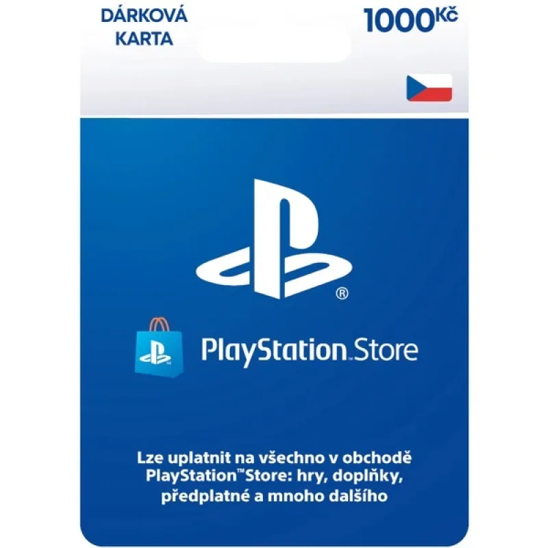 PlayStation Live Cards 1000Kč Hang pre CZ PS Store PS719461890
