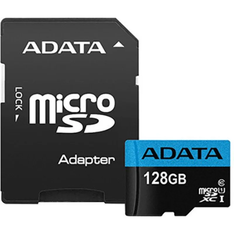 Adata/ micro SDXC/ 128GB/ UHS-I U1 / Class 10/ + Adaptér…