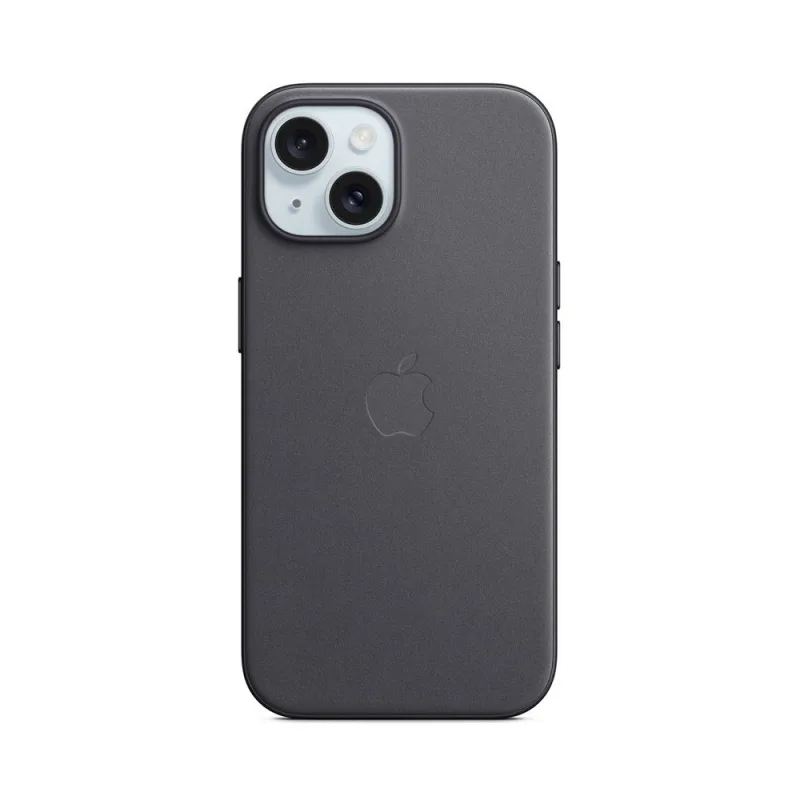 iPhone 15 FineWoven Case with MagSafe - Black