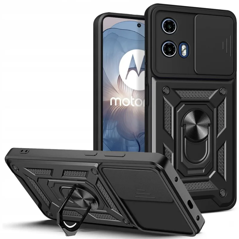 Puzdro Tech-Protect CamShield Pro pre Motorola Moto G24 / G24 Power / G04 - čierne