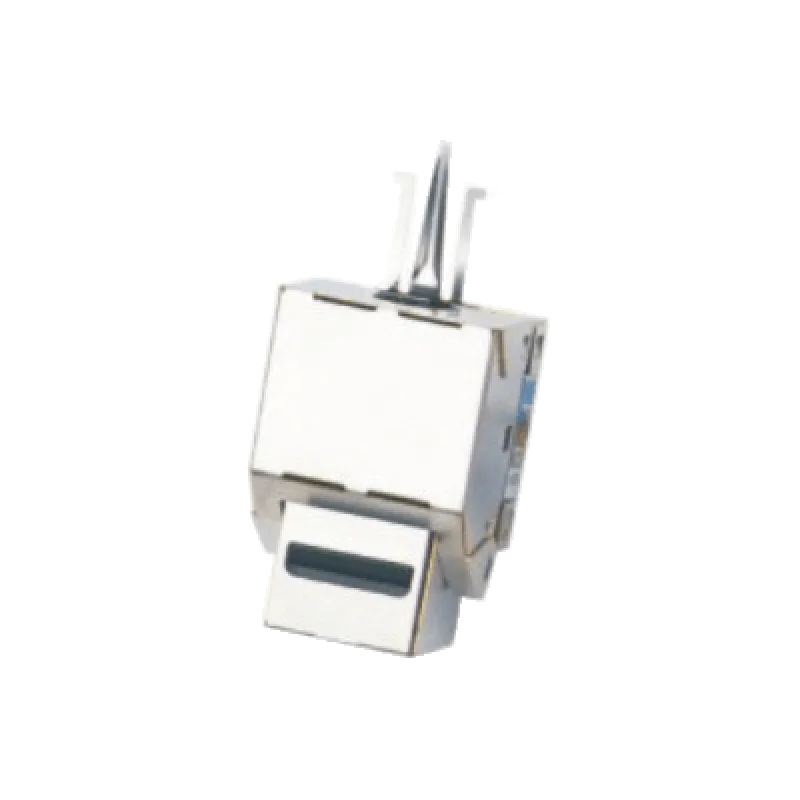 DATACOM Keystone CAT6 STP silver dual-mini 4043