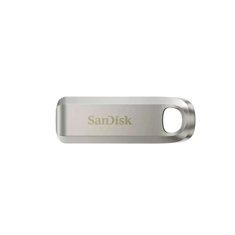 SanDisk Flash Disk 128GB Ultra Luxe, USB-C 3.2, Stříbrná SDCZ75-128G-G46