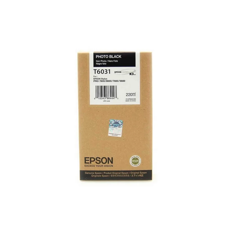 Epson T603 Photo Black 220 ml C13T603100