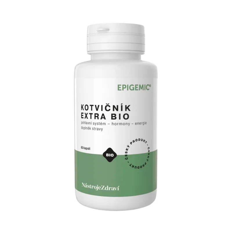 Epigemic® Kotvičník Extra BIO - 60 kapsúl -