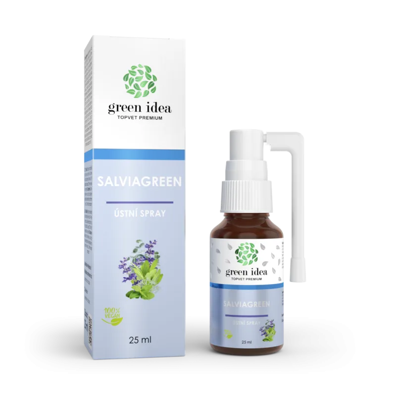 Green idea Salviagreen - ústny sprej 25 ml -