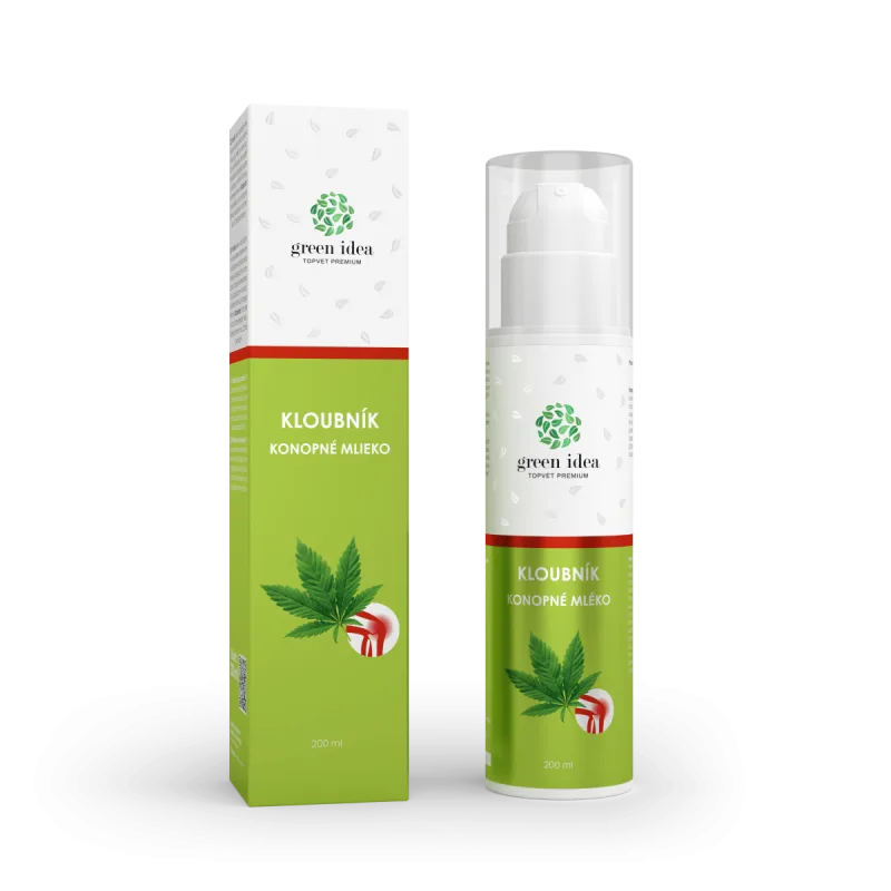 Green idea Kĺbnik – konopné mlieko 200 ml –