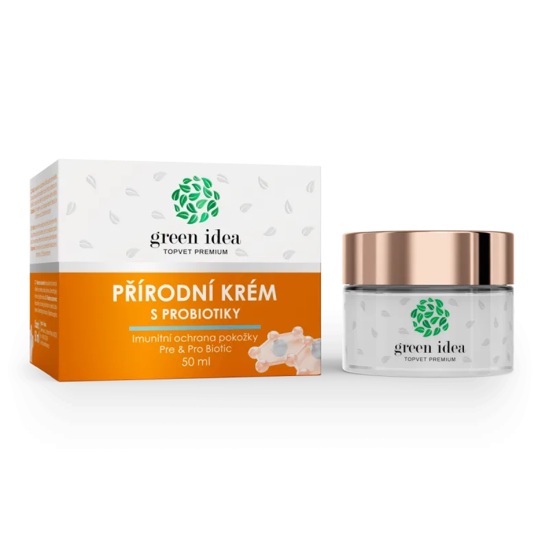Green idea Prírodný krém s probiotikami 50 ml -