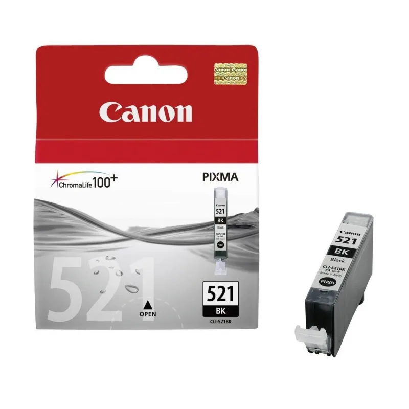 Canon CLI-521BK, čierny 2933B001