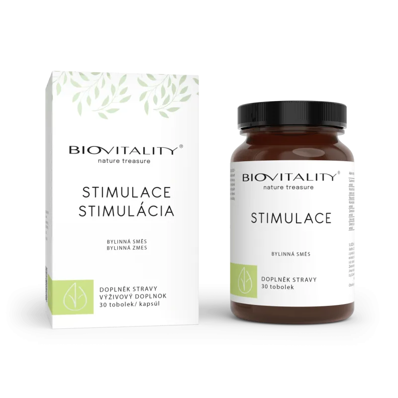 Green idea Stimulácia – bylinný komplex – kapsuly 30 ks –