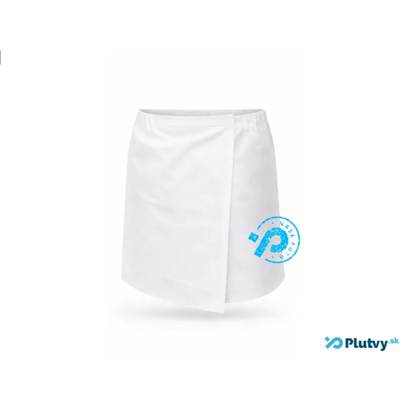 Pánsky kilt do sauny 100 % bavlna biely bez vrecka