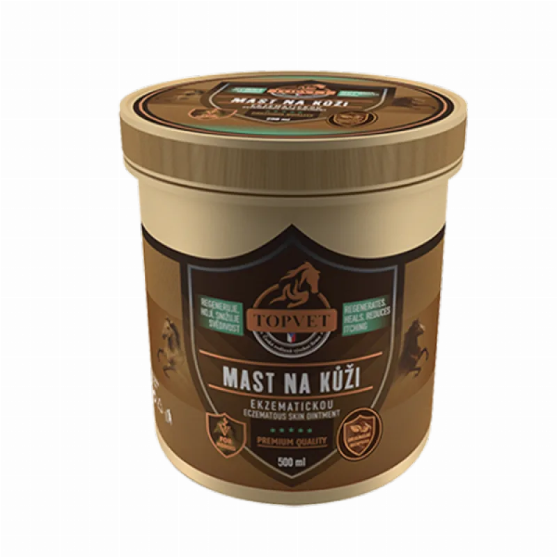 Green idea Masť na ekzémovú pokožku pre kone 500 ml –