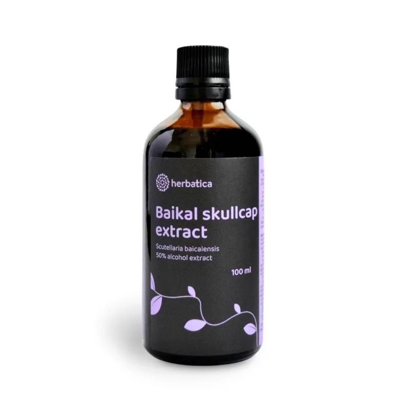 Herbatica Šišiak bajkalský - tinktúra 100 ml -