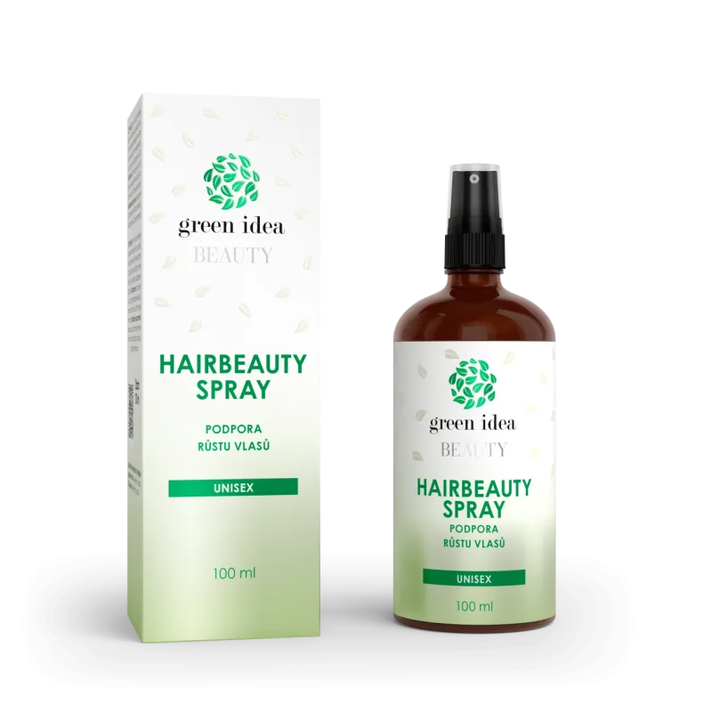 Green idea Hairbeauty sprej – podpora rastu vlasov 100 ml –