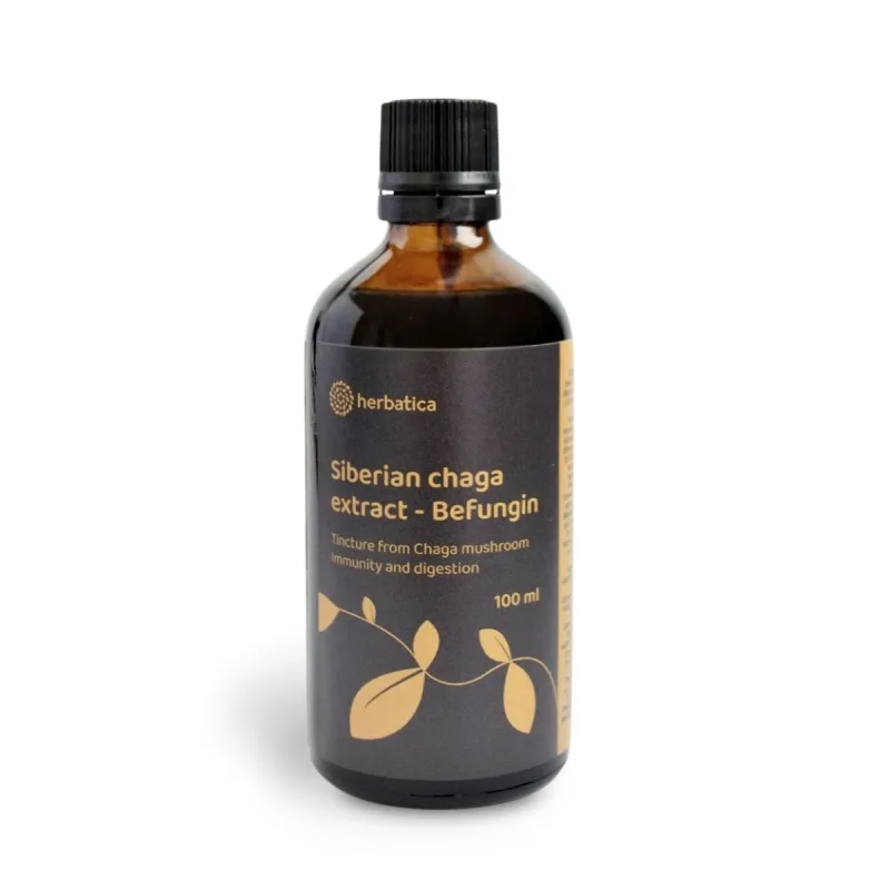 Herbatica Befungin - tinktúra s extraktom z čagy sibírskej - 100 ml -