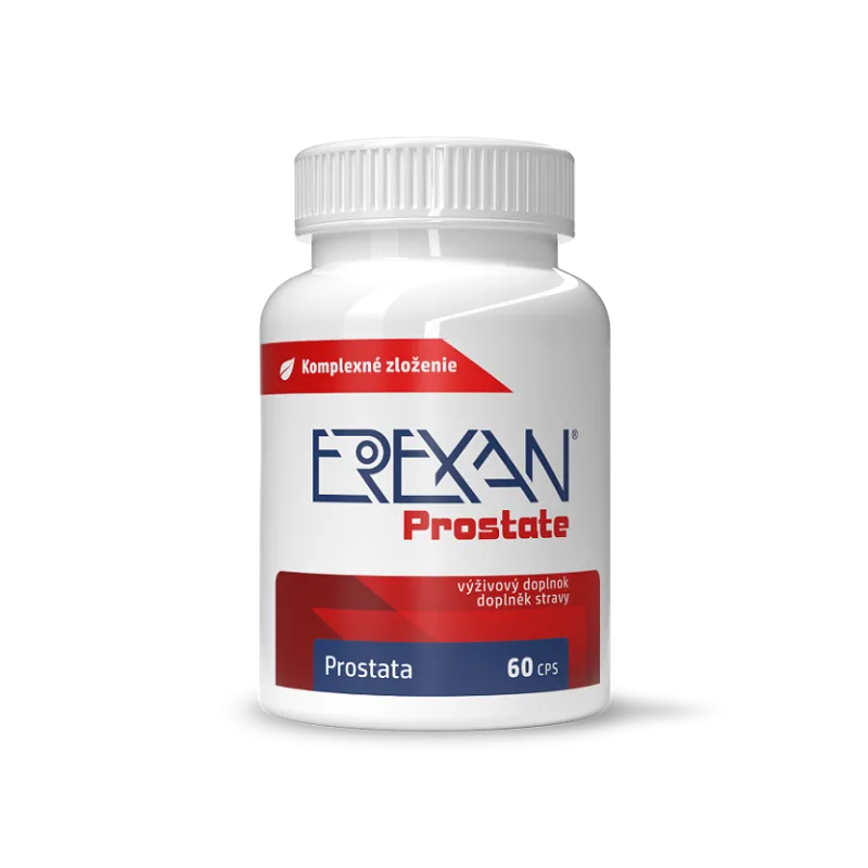EREXAN Prostate starostlivosť o prostatu a močové cesty - 60 kapsúl