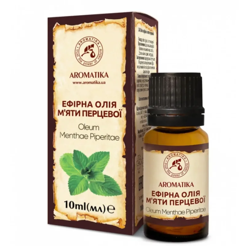 Aromatika Esenciálny olej Mäta - 10 ml -
