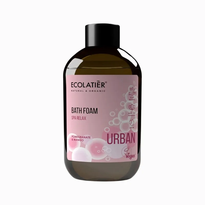 EcoLatier Pena do kúpeľa Spa Relax - 600 ml - Urban