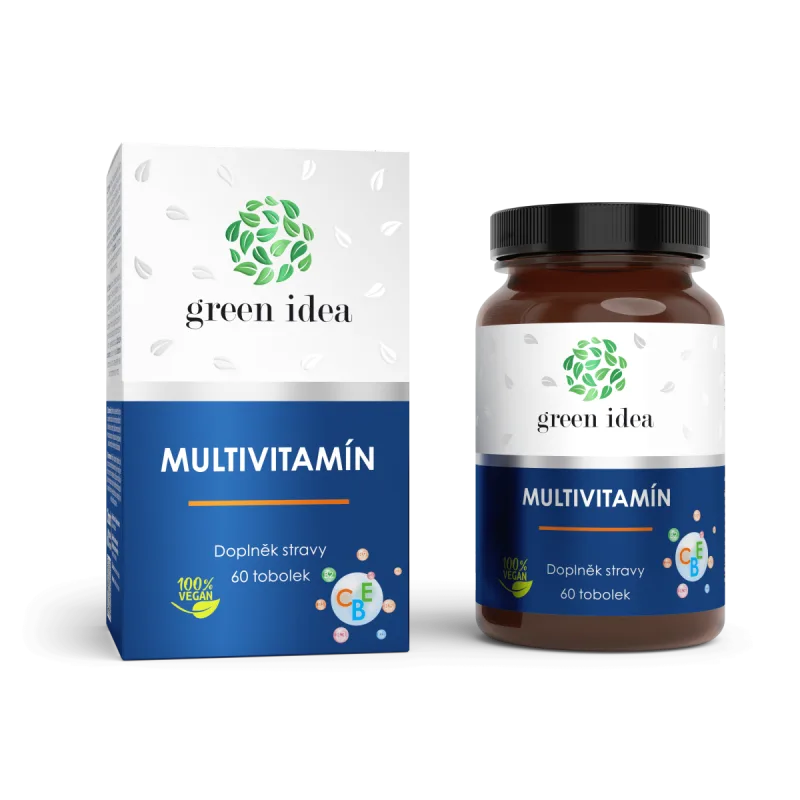 Green idea Multivitamín – kapsuly 60 ks –