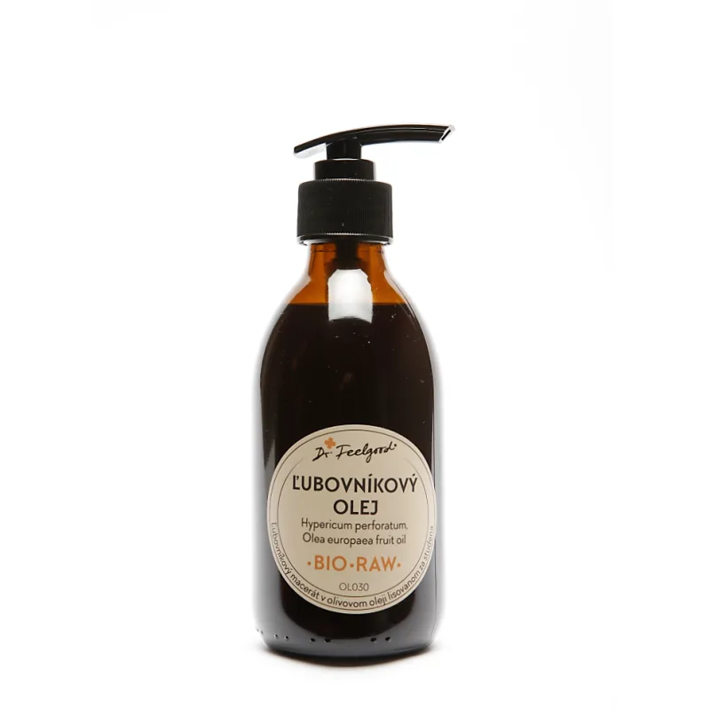 Dr. Feelgood Ľubovníkový olej BIO RAW - 250 ml -