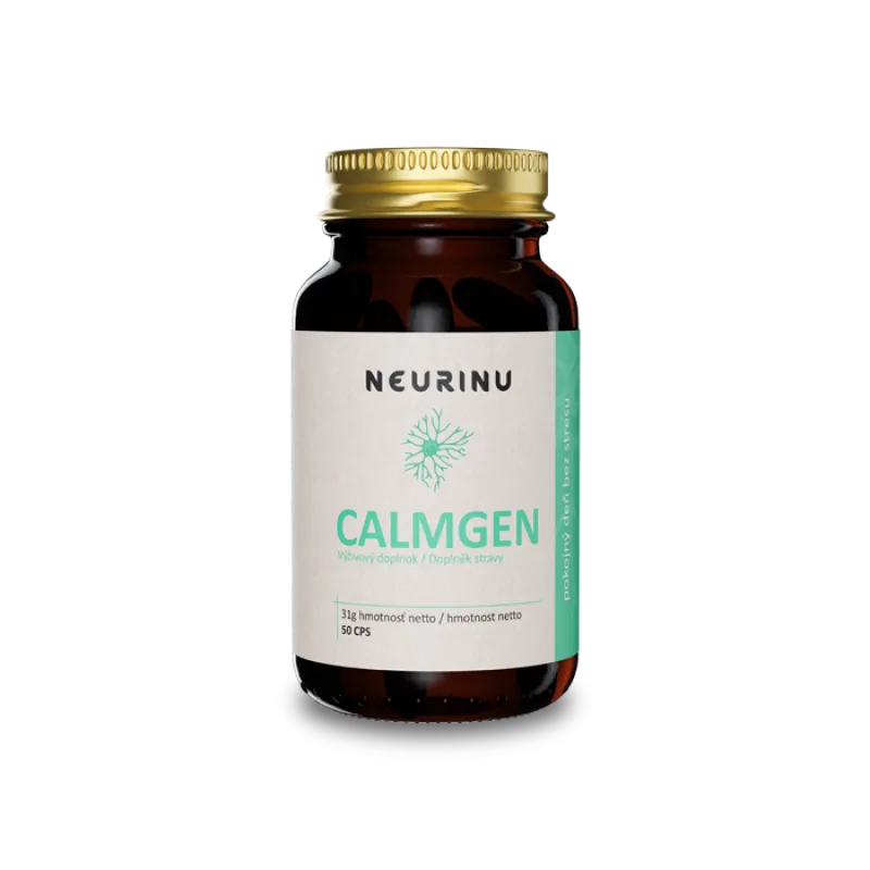 NEURINU Calmgen na zmiernenie stresu a úzkosti - 50 kapsúl