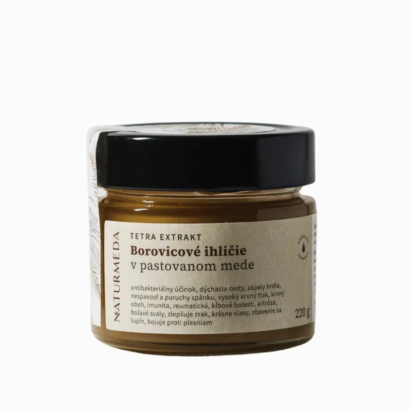 Naturmeda Terapeutický med s borovicovým ihličím - 220g -