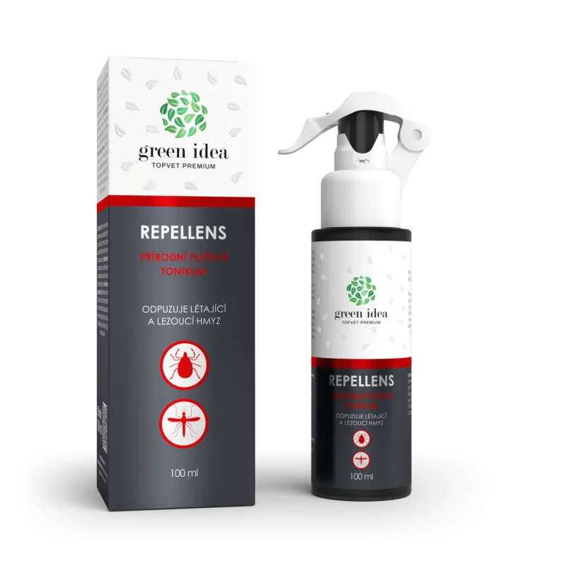 Green idea Prírodné pleťové tonikum REPELLENS - 100 ml -